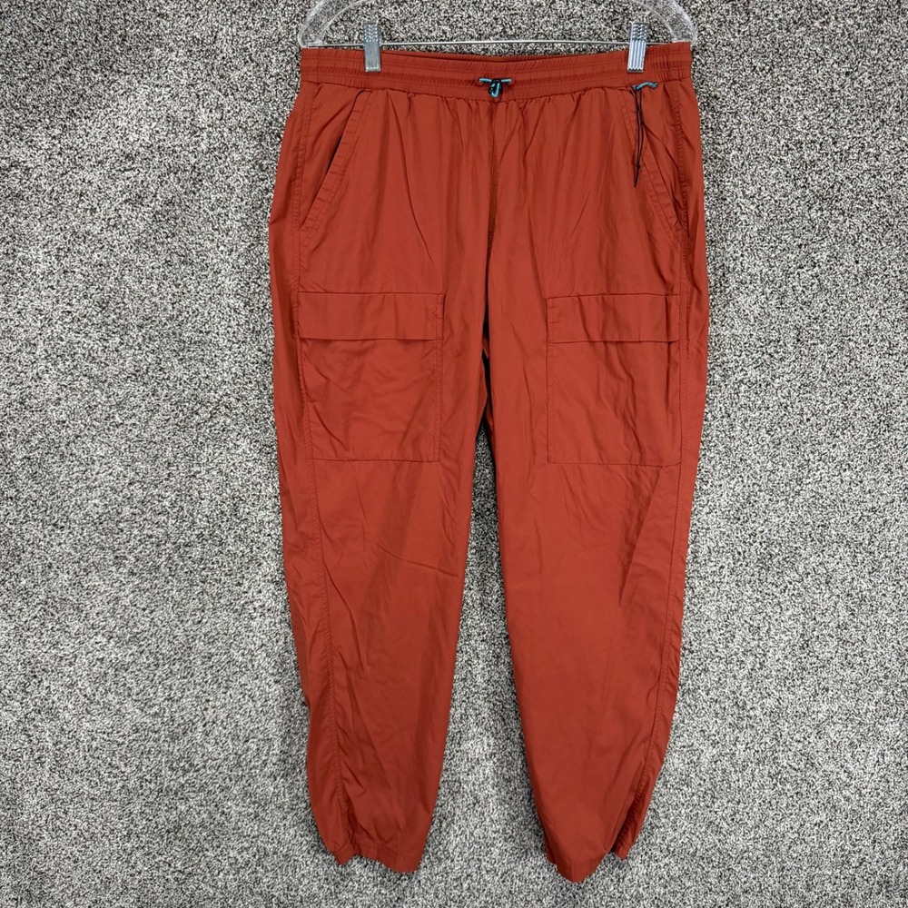 REI Co-op Trailmade Pull-on Pants Womens L x 28" Rust Hiking Performance Outdoor